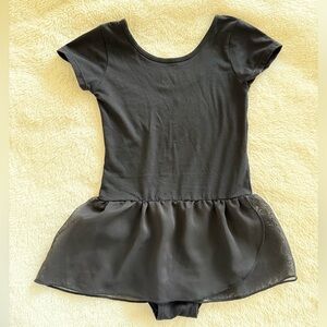 Black Ballet Leotard with Skirt